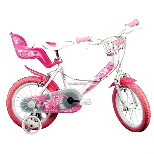 Bicicleta Dino Bikes Roz 14 inch La plimbare imagine 2022