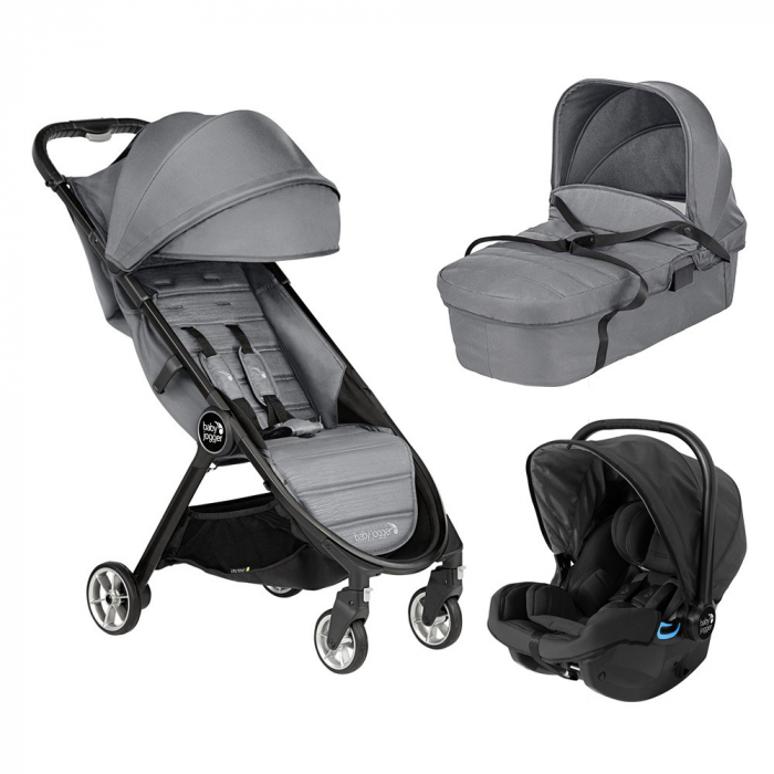 Carucior Baby Jogger City Tour 2 Slate sistem 3 in 1