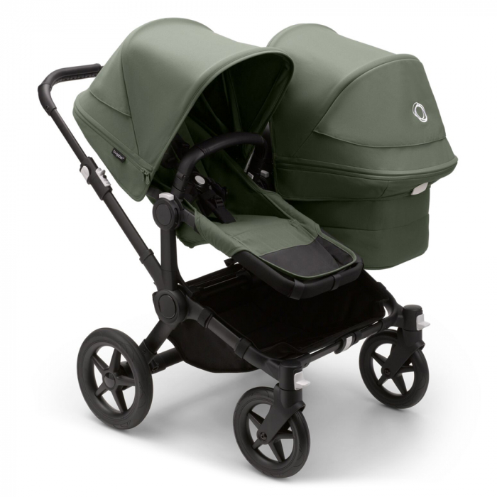 Carucior Bugaboo Donkey 5 Duo Black/Forest Green [1]