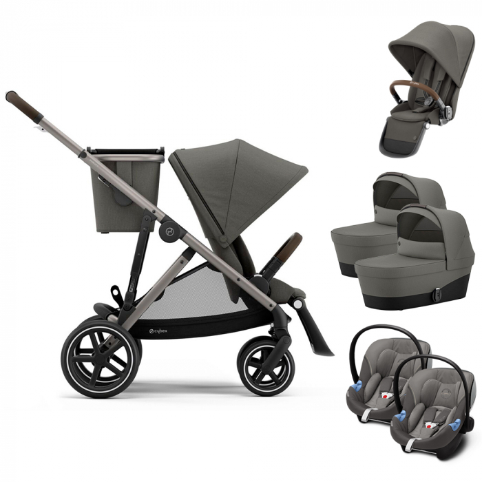 Carucior Cybex Gazelle S 3 in 1 Taupe Soho Grey