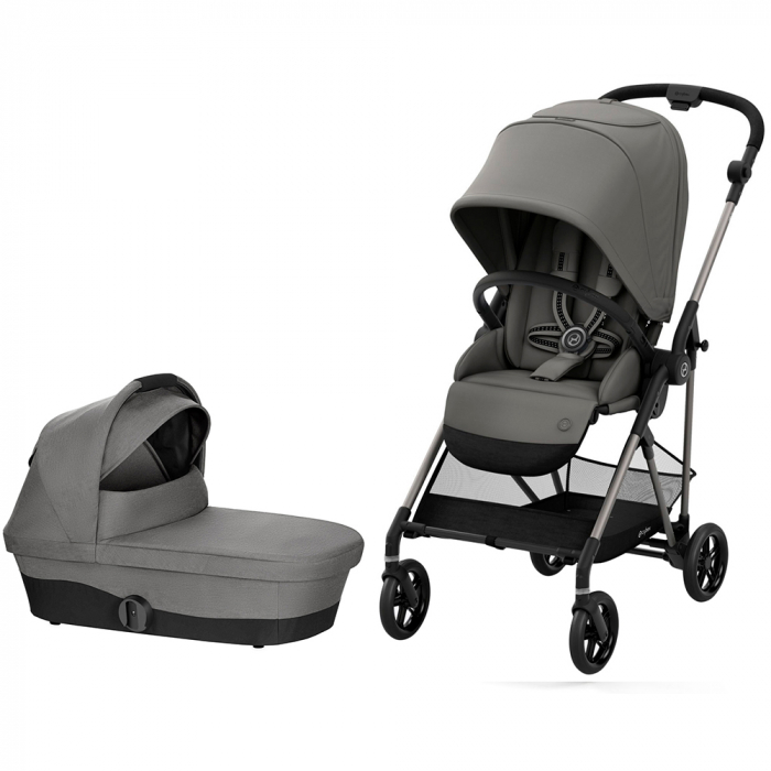 Carucior Cybex Melio 2 in 1 Soho Grey