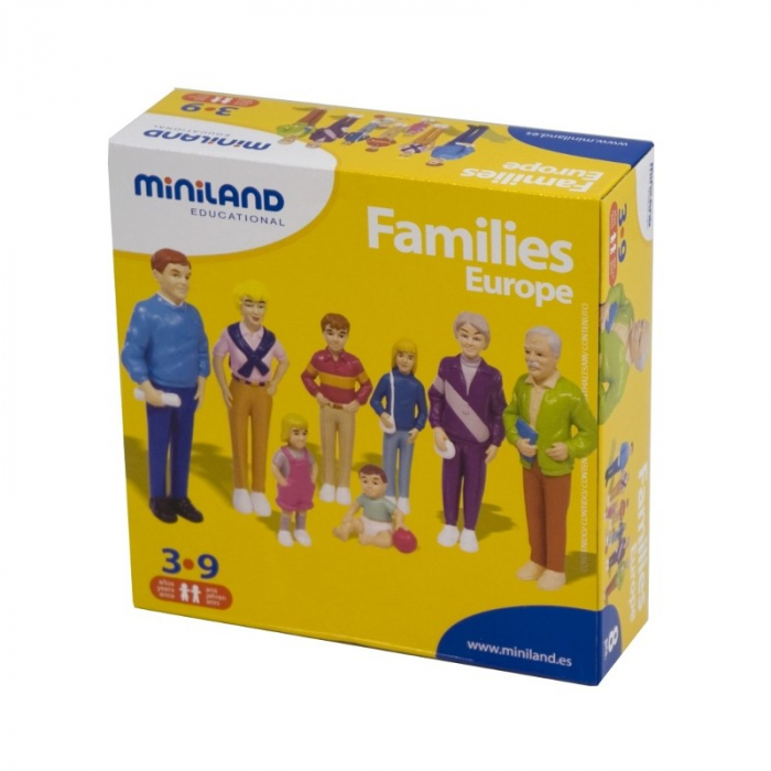 Familie de europeni Miniland 8 figurine [2]