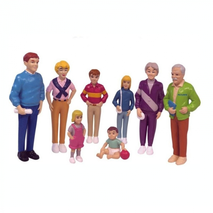 Familie de europeni Miniland 8 figurine [1]