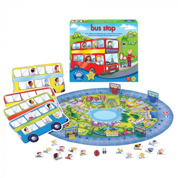 Autobuzul Joc De Baut 1 Joc educativ Orchard Toys - Autobuzul