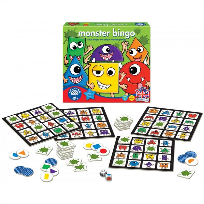 Joc educativ Orchard Toys Bingo - Monstruletii