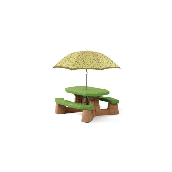 Masa picnic, cu umbrela Step2 - Varianta Recolor