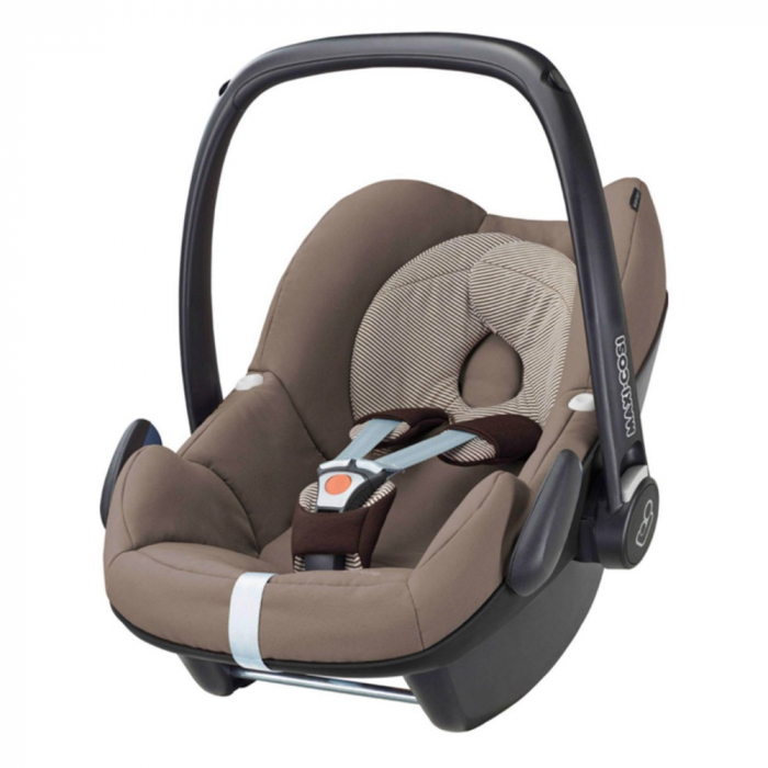 Pachet Scoica auto Maxi Cosi Pebble + Baza Familyfix Earth Brown