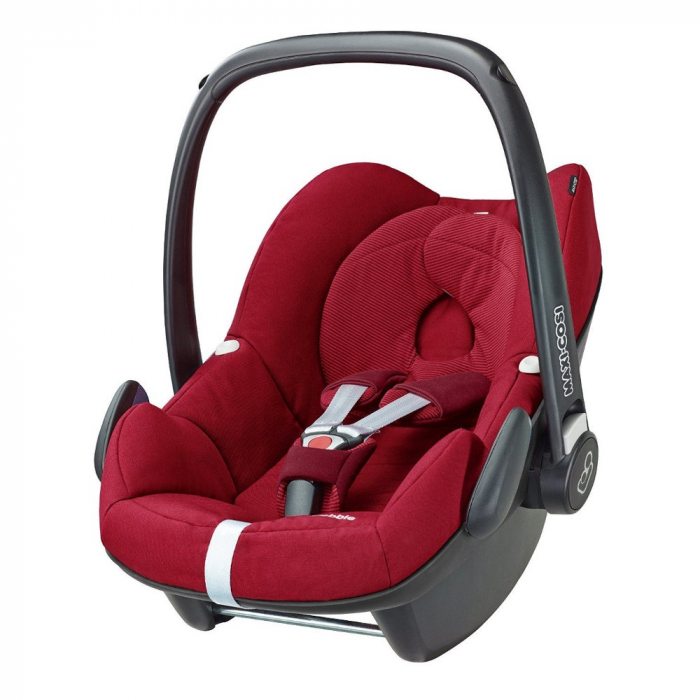 Pachet Scoica auto Maxi Cosi Pebble + Baza Familyfix Robin Red