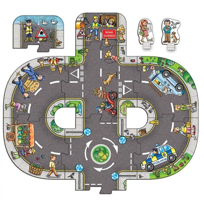 Puzzle Educativ Orchard Toys - Intersectii