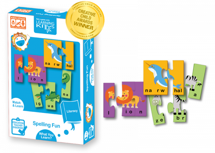 Puzzle LEARNING KITDS - Primele cuvinte