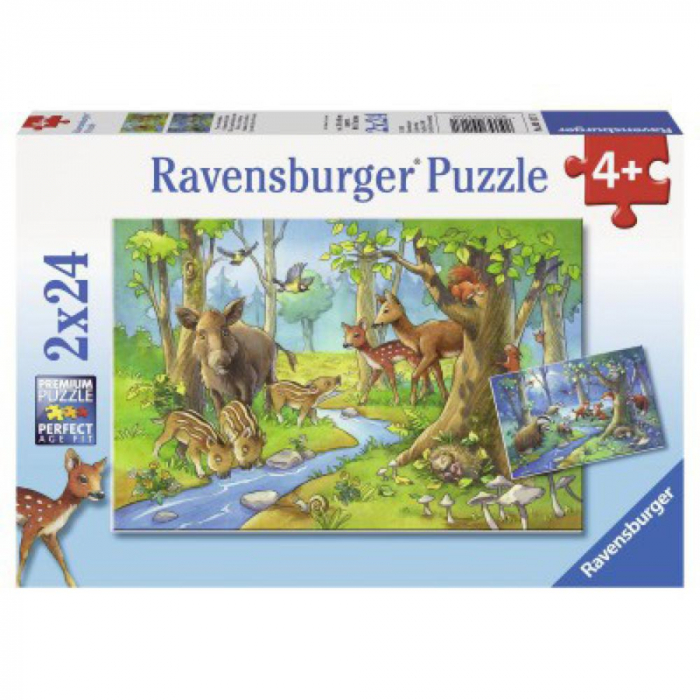 Puzzle Ravensburger - Animale din Padure