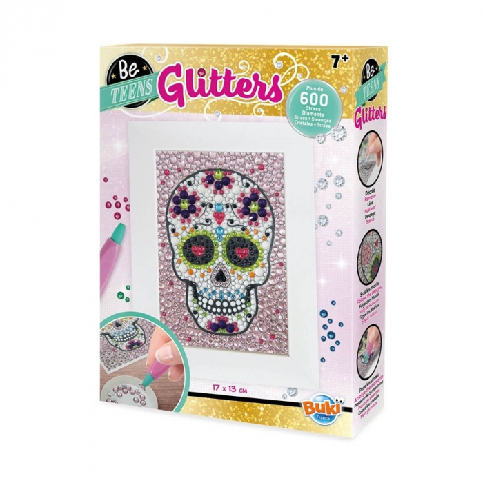 Set de Creatie Buki France Glitters Craniu Mexican