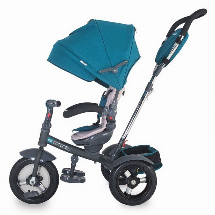 Tricicleta multifunctionala Coccolle Giro Plus Albastru [1]