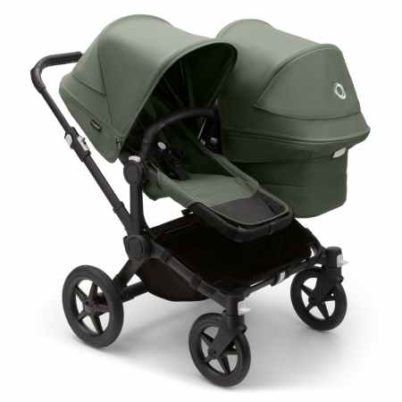 Carucior Bugaboo Donkey 5 Duo Black/Forest Green [0]