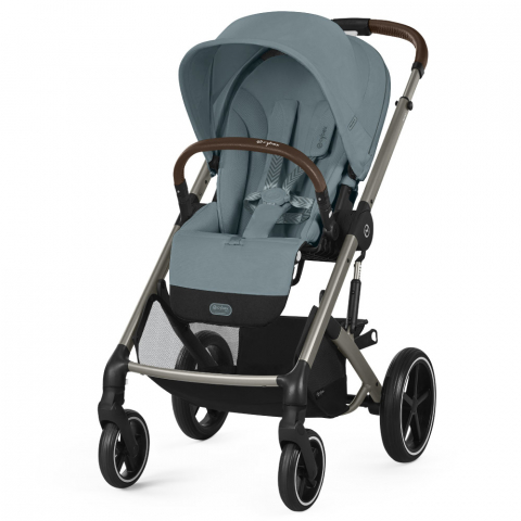 Carucioare copii - Carucior Cybex Balios S Lux Taupe/Stormy Blue
