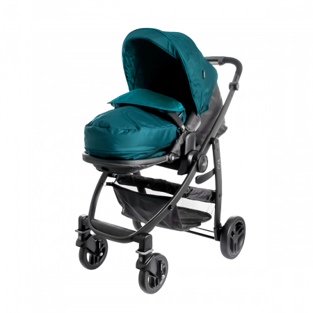 graco evo harbor blue