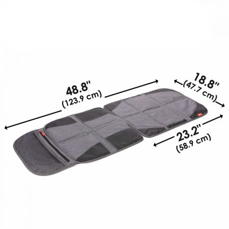 Protectie bancheta Diono Ultra Mat Deluxe Grey [7]