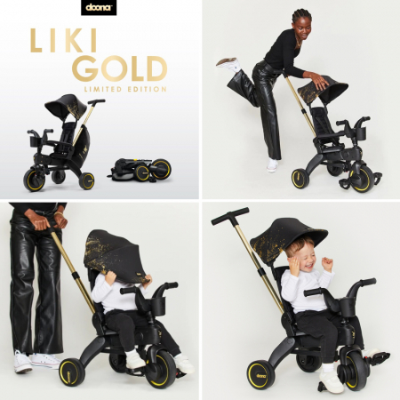 Tricicleta Doona Liki Trike Gold Editie Limitata [5]