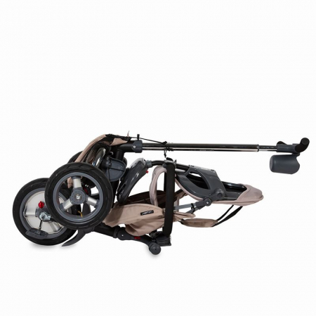Tricicleta multifunctionala 4in1 cu sezut reversibil Coccolle Velo Air Bej [6]