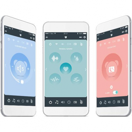 Ursulet myHummy Mia Premium + cu aplicatie pentru mobil si senzor de somn [3]