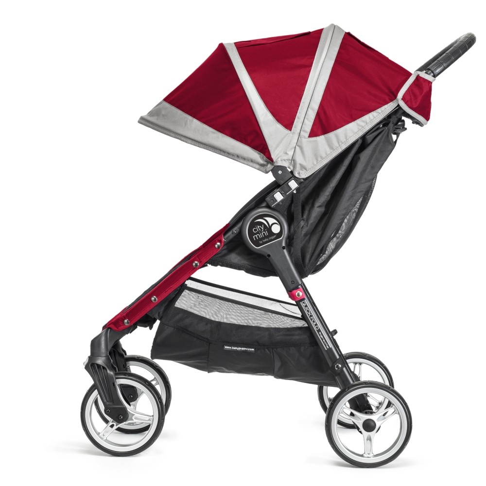 To deal with Athletic Requirements Carucior Baby Jogger City Mini 4 Crimson Grey Sistem 3 in 1