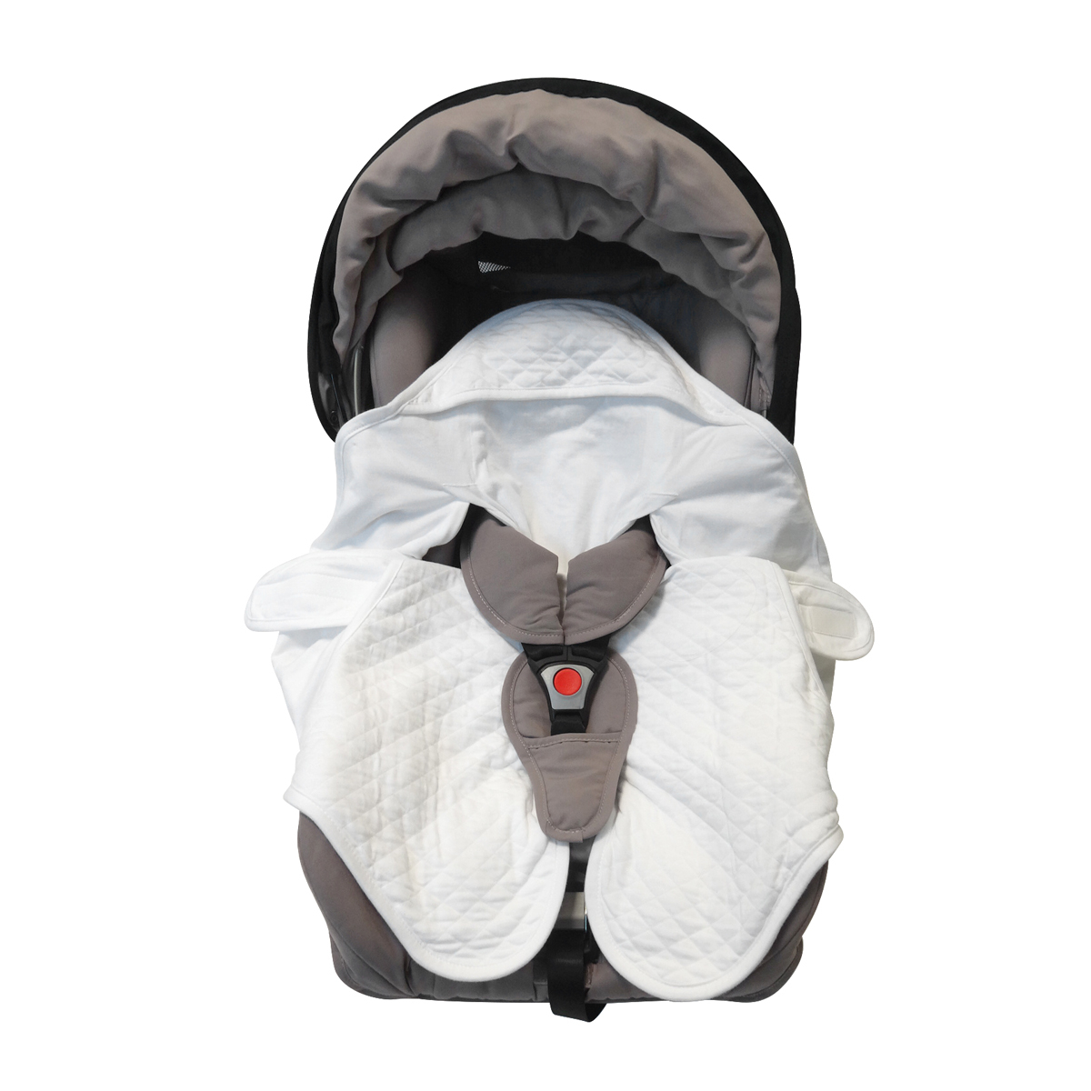 Paturica Babynomade 6 - 12 luni culoare Alba [4]