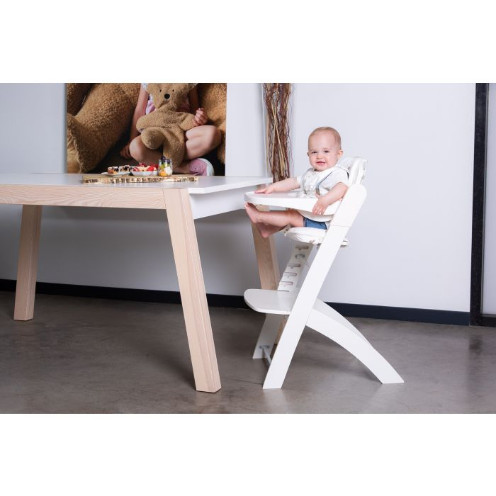 Scaun de masa reglabil in inaltime Childhome Evosit Fag Alb [5]