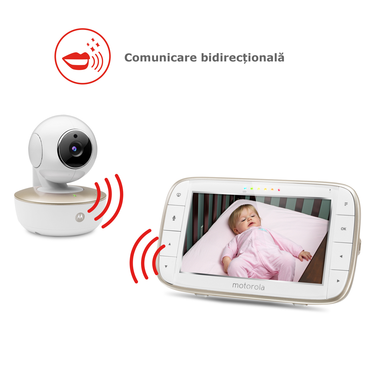 Video Monitor Digital + Wi-Fi Motorola MBP855 [7]