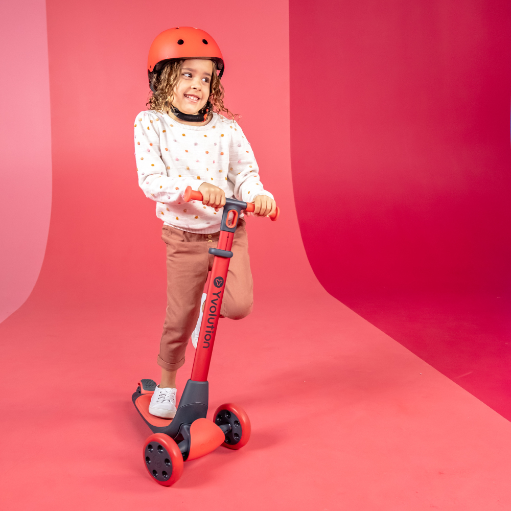 Trotineta 5-in-1 Yvolution Y Glider Luna Red [8]