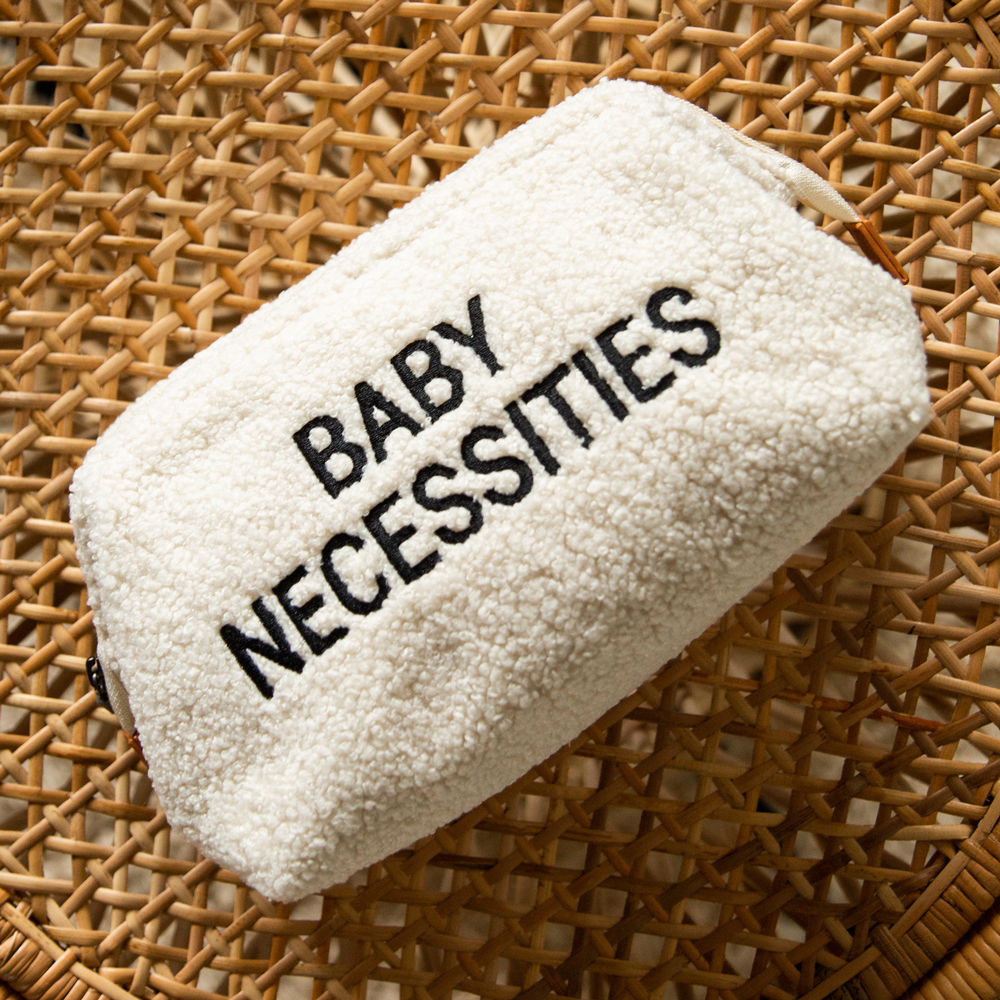 Geanta de toaleta Childhome Baby Necessities Teddy Alb [6]