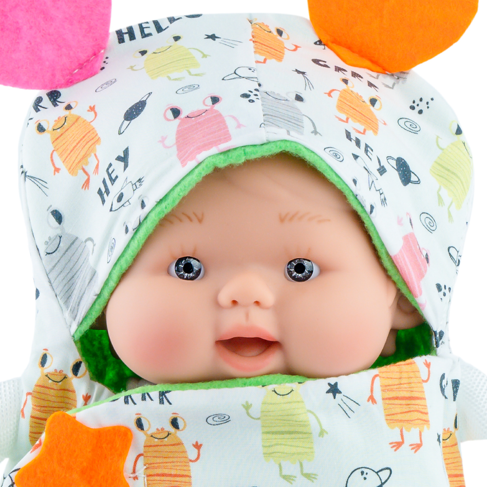 Papusa si sistem de purtare Marina & Pau Nenotin 21 cm Mara [2]