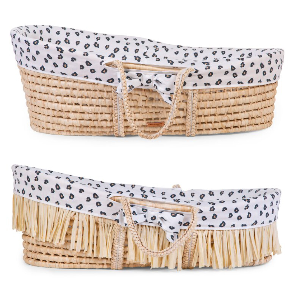 Husa Cos bebe Childhome Moise, Jerse Leopard [2]