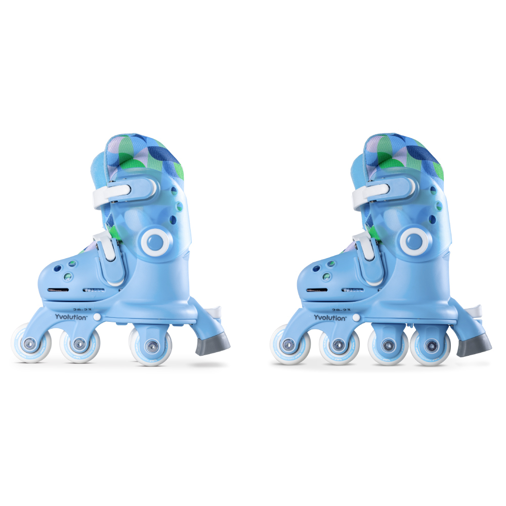 Role ajustabile Yvolution Twista Skates marime 23-28 Blue [3]