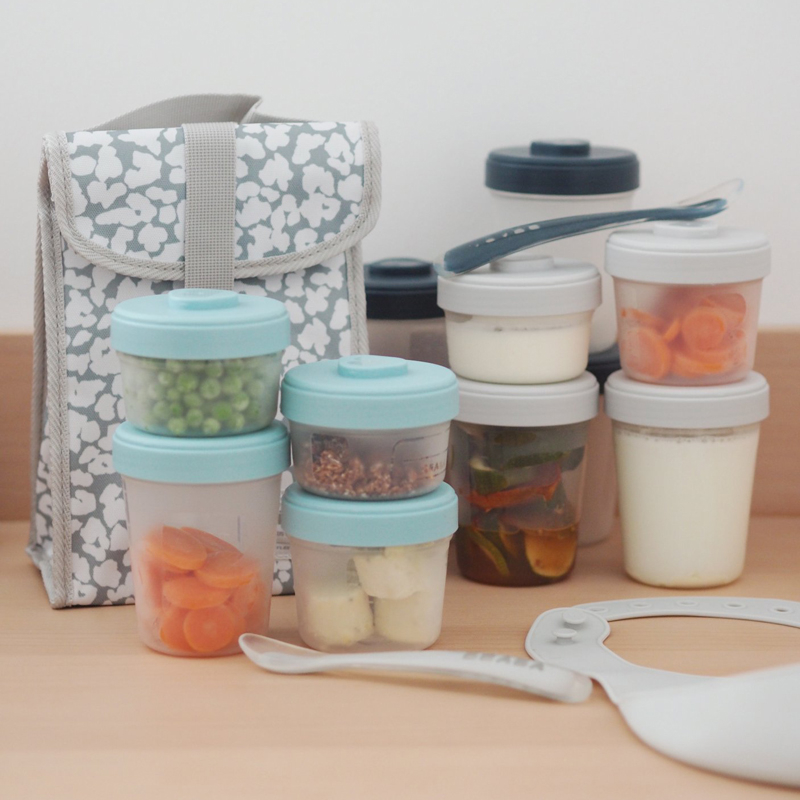 Set 8 recipiente hrana Beaba 4x150, 4x250 ml [5]