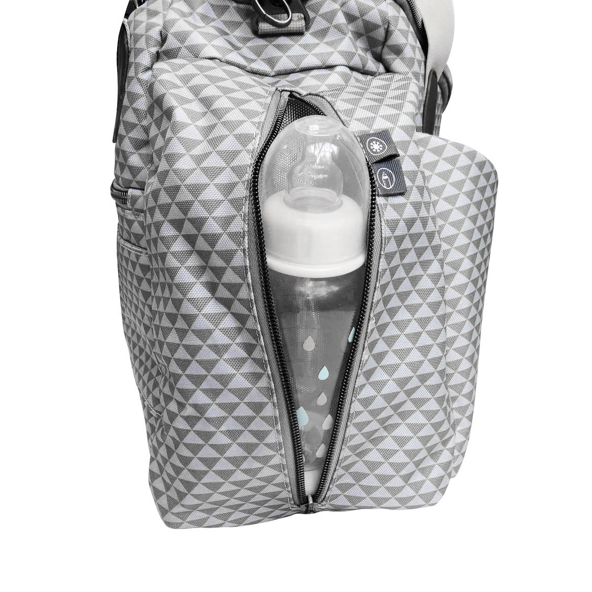 Geanta de infasat Sydney II Play Print Gri-Coral [4]