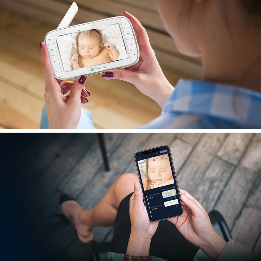 Video Monitor Digital + Wi-Fi Motorola VM855 Connect [6]