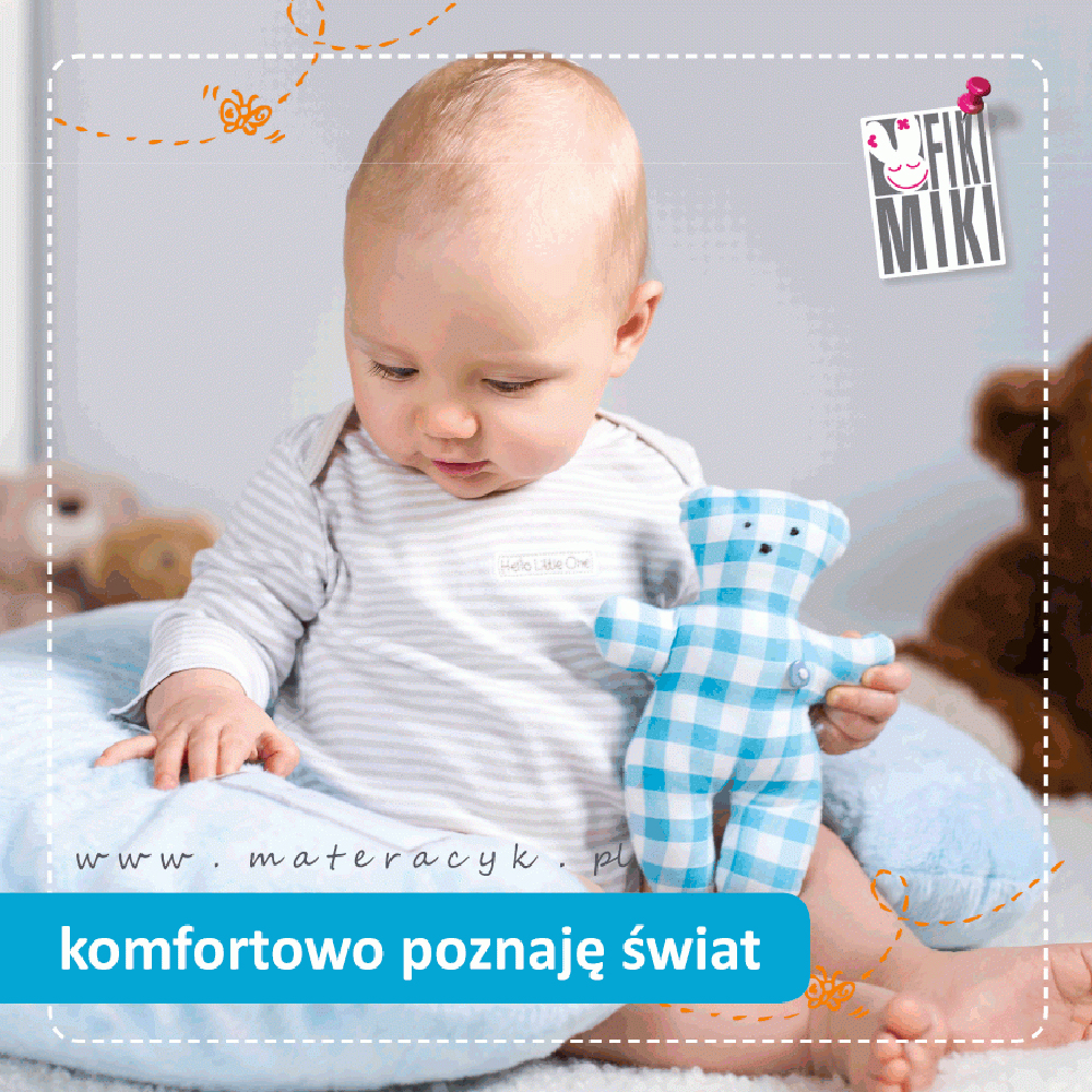 Perna de alaptare fiziologica husa din bumbac bej model zebre 72 cm [6]