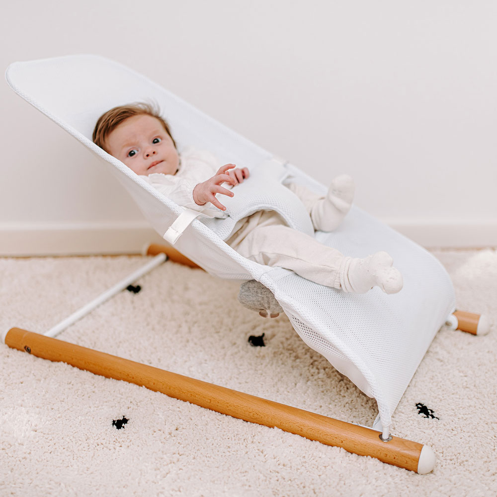 Balansoar Childhome Evolux, Natural/Alb [4]