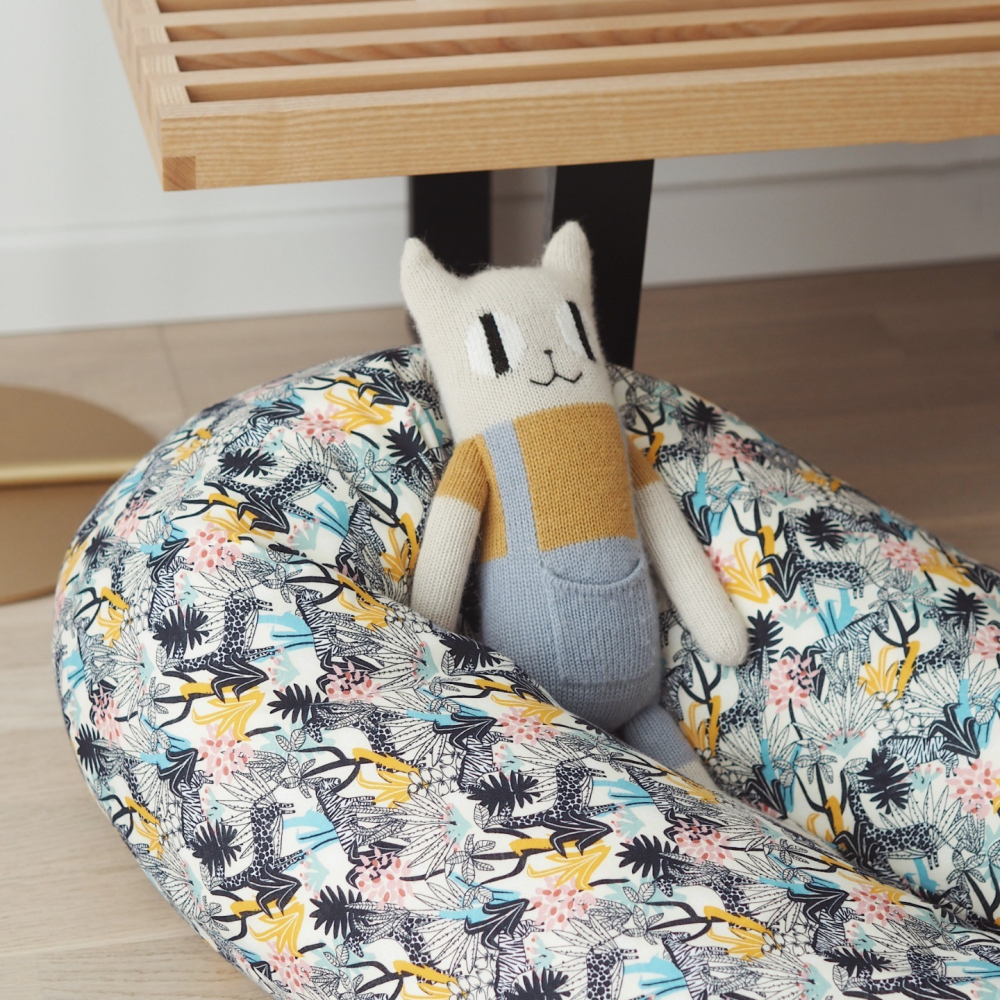 Perna gravida Beaba Big Flopsy 170 cm Jerse Jungle [5]