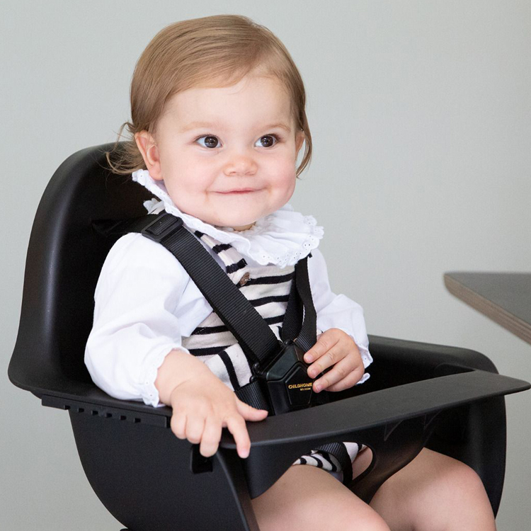 Scaun de masa reglabil in inaltime Childhome Evolu 2 Negru [6]