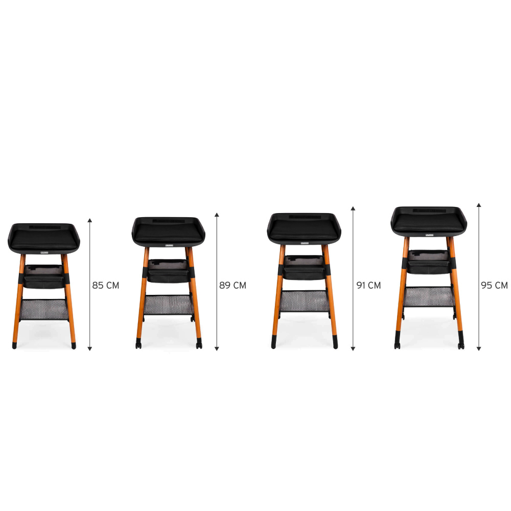 Masuta de infasat Childhome Evolux Nuc/Negru [3]