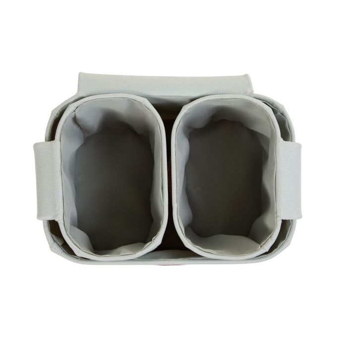 Set 3 cosuri depozitare Childhome 21x14x10 cm/14x10x10 cm Gri [3]