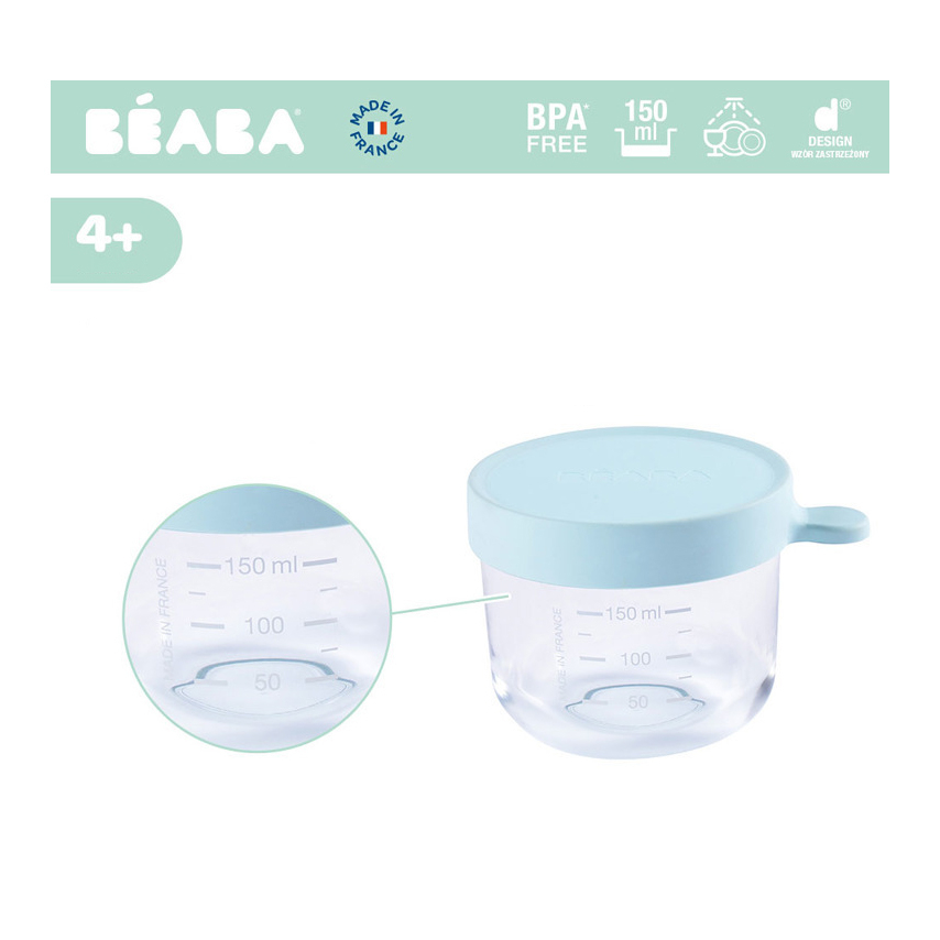 Recipient ermetic sticla 150 ml Bleu [3]