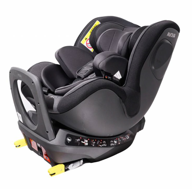 Scaun auto Avova Sperber-Fix i-Size Grey/Black [2]