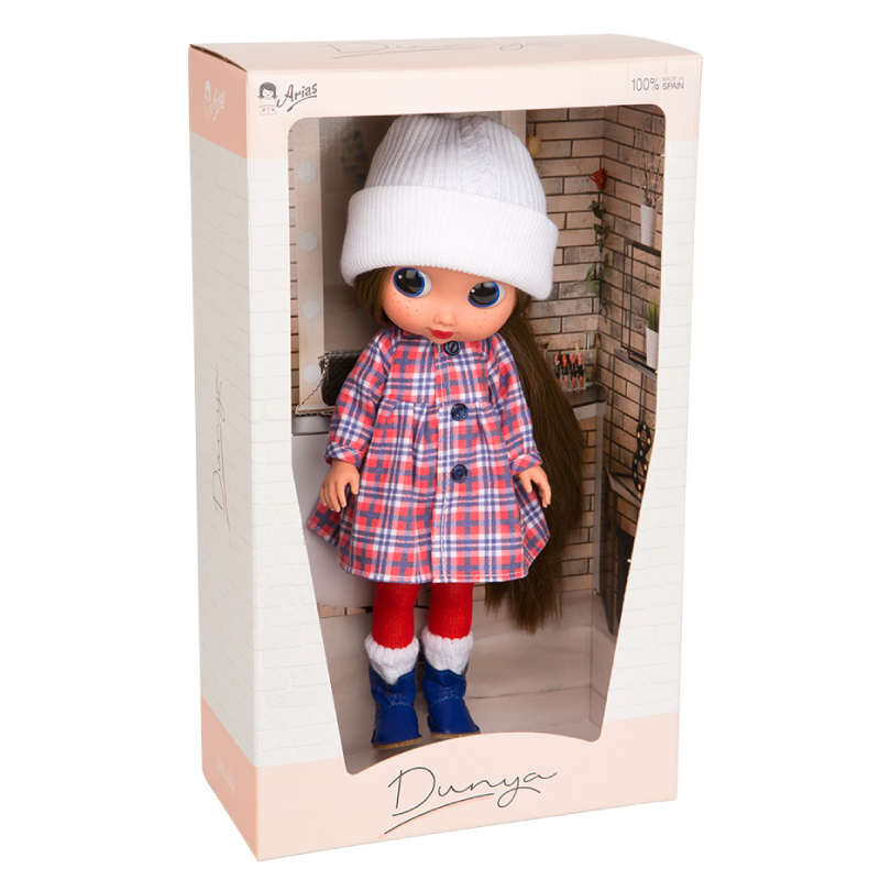 Papusa Arias Dunya Elegance 38 cm Red/Blue [2]