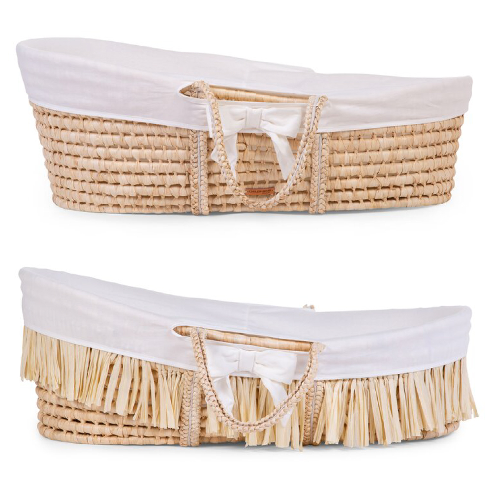 Husa Cos bebe Childhome Moise, Jerse Alb [2]