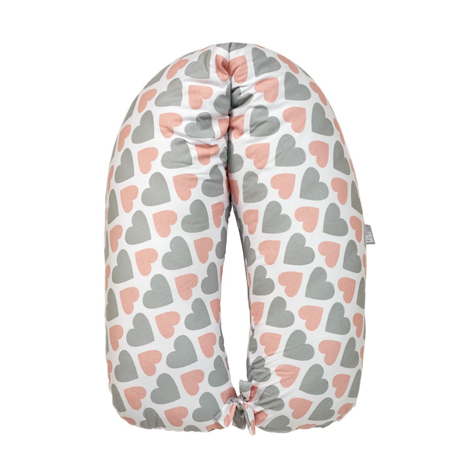 Perna Gravida 3 in 1 Husa Bumbac Model Inimioare 165 cm [3]