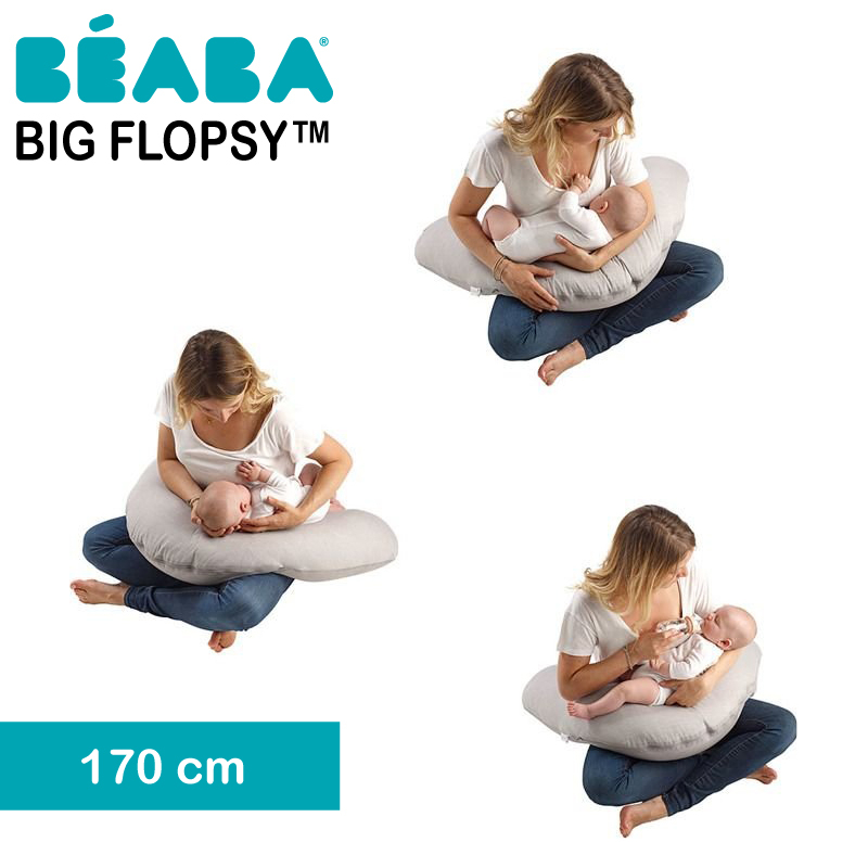 Perna gravida Beaba Big Flopsy 170 cm Jerse Jungle [3]