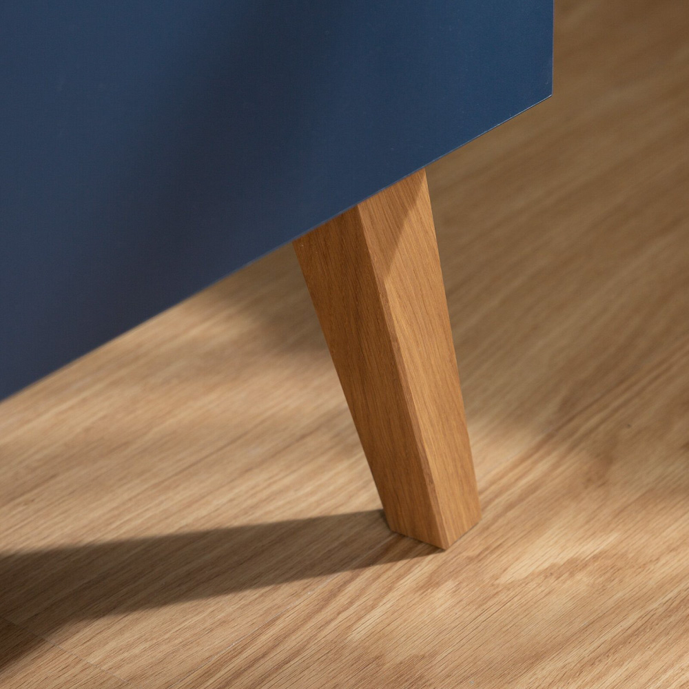 Comoda Childhome Bold Blue 137x77x98 cm cu masa de infasat [6]