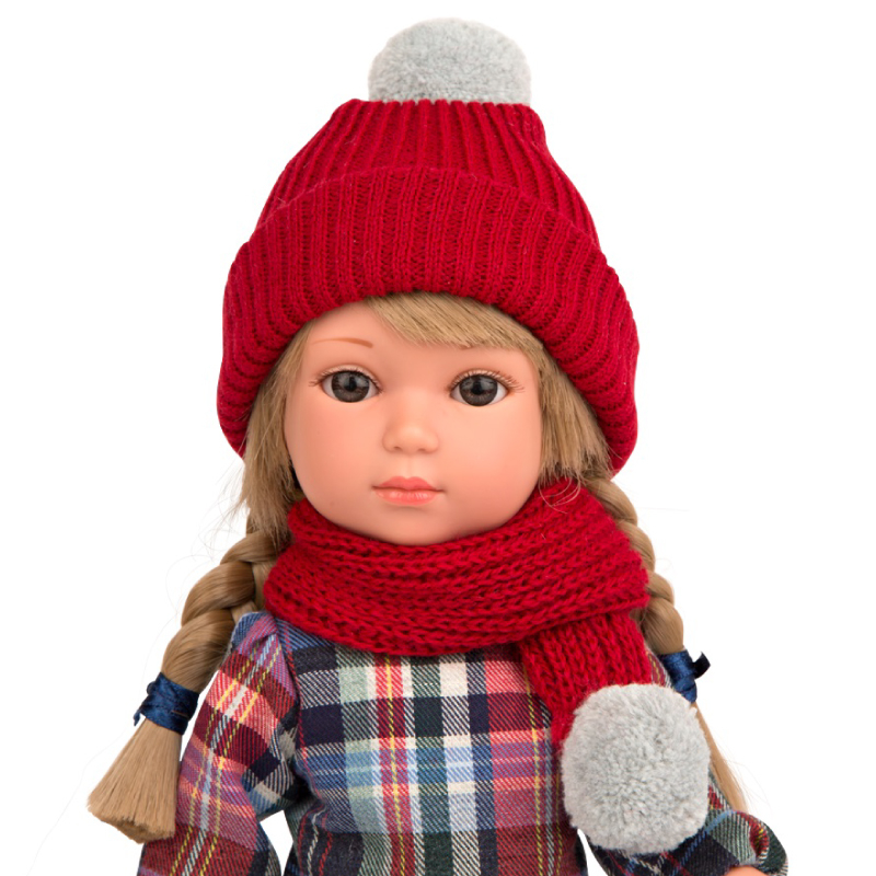 Papusa Arias Carlota Elegance 36 cm Red/Gray [2]